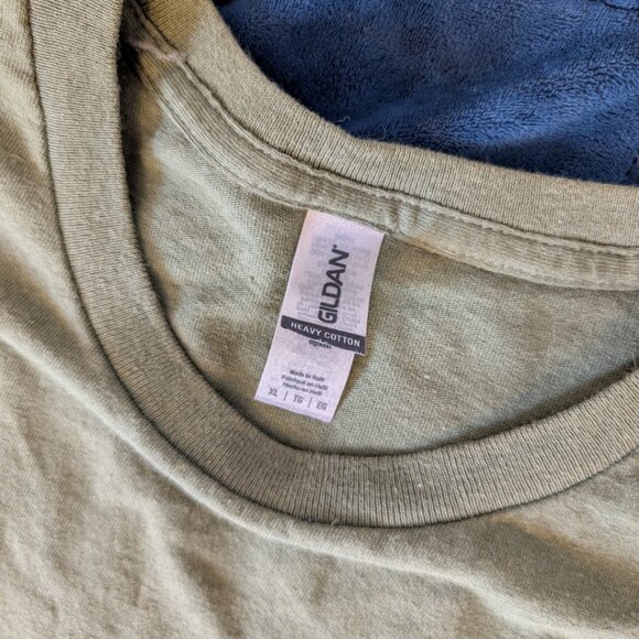 “Shut Up and Roll” D20 Tee – XL – Gildan Heavy Cotton – Dungeon Master Energy - Picture 3 of 4